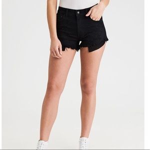American Eagle high waisted festival shorts
